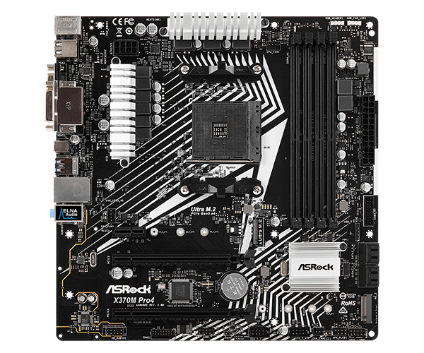 Asrock x370m pro4 обзор